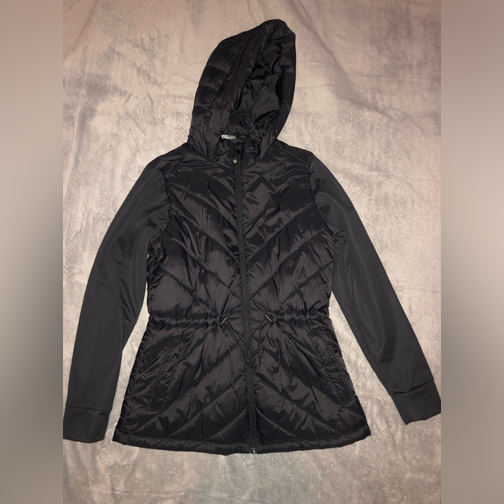 Black Mondetta Light Weight Puffer Jacket - image 2